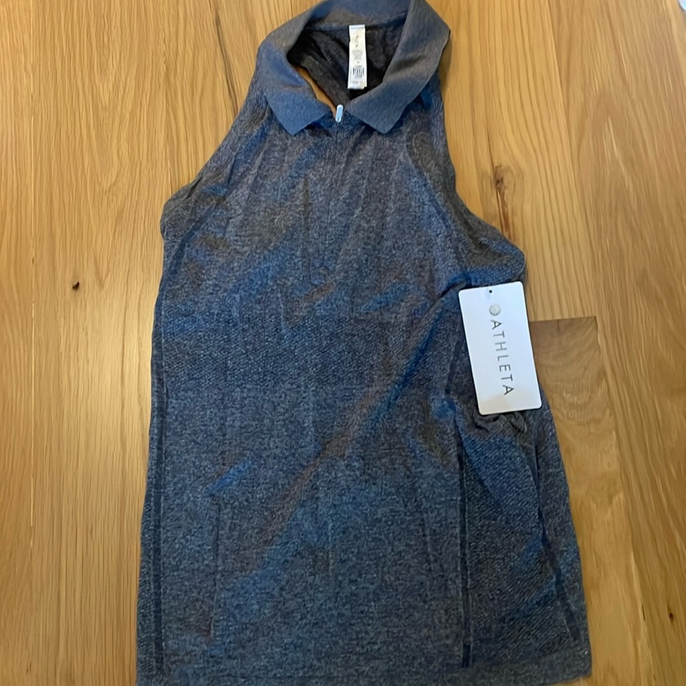 NWT Athleta Momentum Seamless Polo Tank